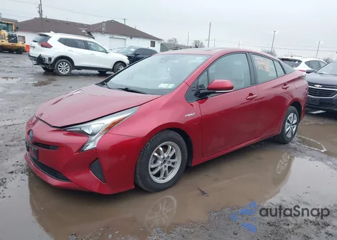 2016 Toyota Prius Four from USA, damaged, VIN JTDKARFU6G3522080